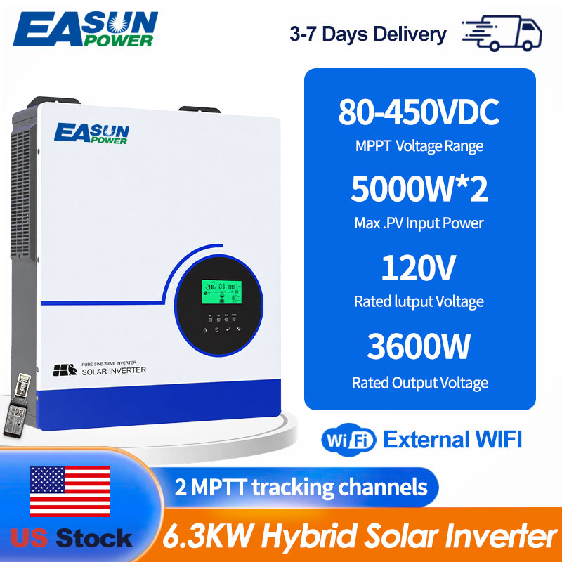 Grid Tie Inverter Limiter 2000W - Inversor solar híbrido EASUN POWER de