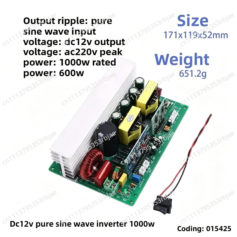 Placa base de inversor de onda - Pure Sine Wave Inverter Board 24V 48V reseña y precio