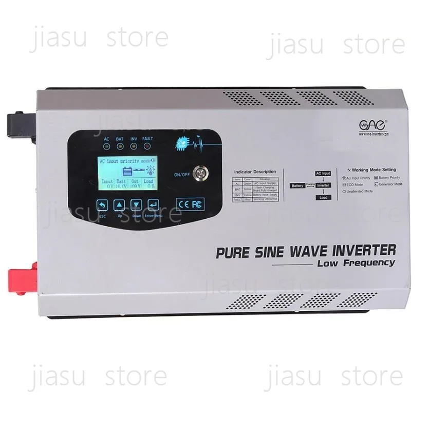 Inversor de energía solar UPS  - Off Grid Solar Inverter 48V 6000W reseña y precio